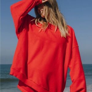 daily drills sweatshirt red